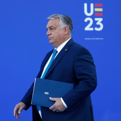 Ungarn Ministerpräsident Victor Orban hat gegen die Erklärung zur Migration sein Veto eingelegt.