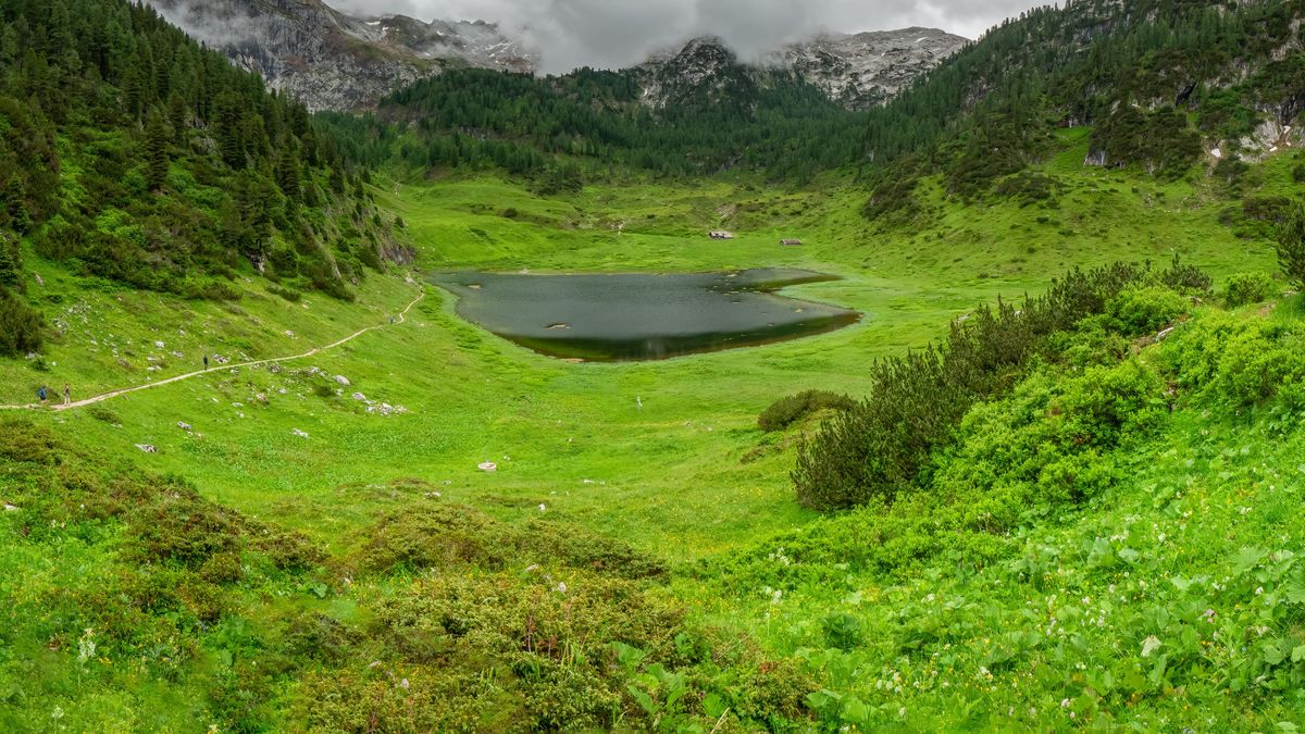 Der Funtensee im Berchtesgadener Land