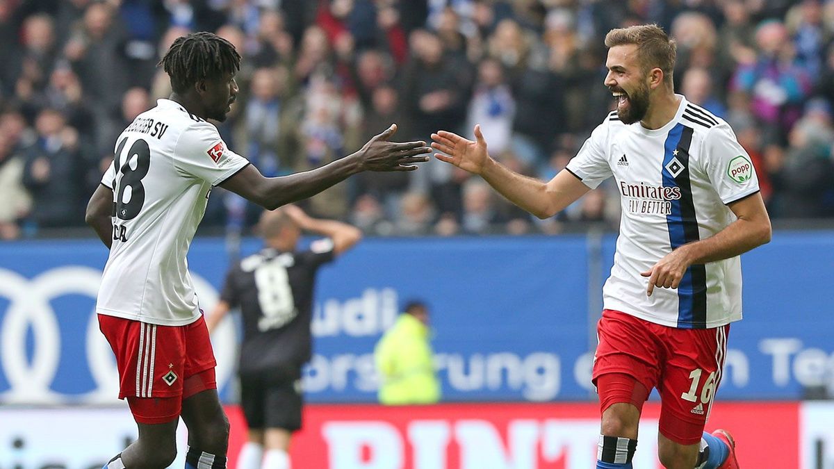 Der HSV erobert mit dem 2:0-Erfolg die Tabellenspitze