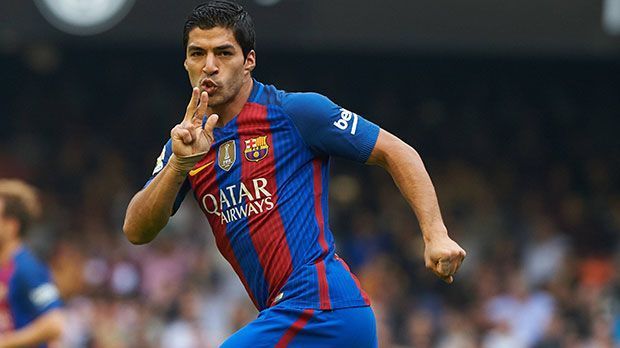 
                <strong>Luis Suarez (Uruguay, FC Barcelona)</strong><br>
                Luis Suarez (Uruguay, FC Barcelona)
              