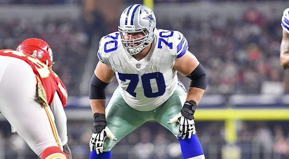 
                <strong>Right Guard: Zack Martin (Dallas Cowboys)</strong><br>
                In jeder seiner bislang drei kompletten NFL-Saisons war der O-Liner beim Pro Bowl dabei. Mit seiner Blockarbeit bereitet er den Weg für die Running Backs - entsprechend glänzt auch Ezekiel Elliott dank Martin, der in seiner Karriere noch kein Spiel verpasst hat.
              