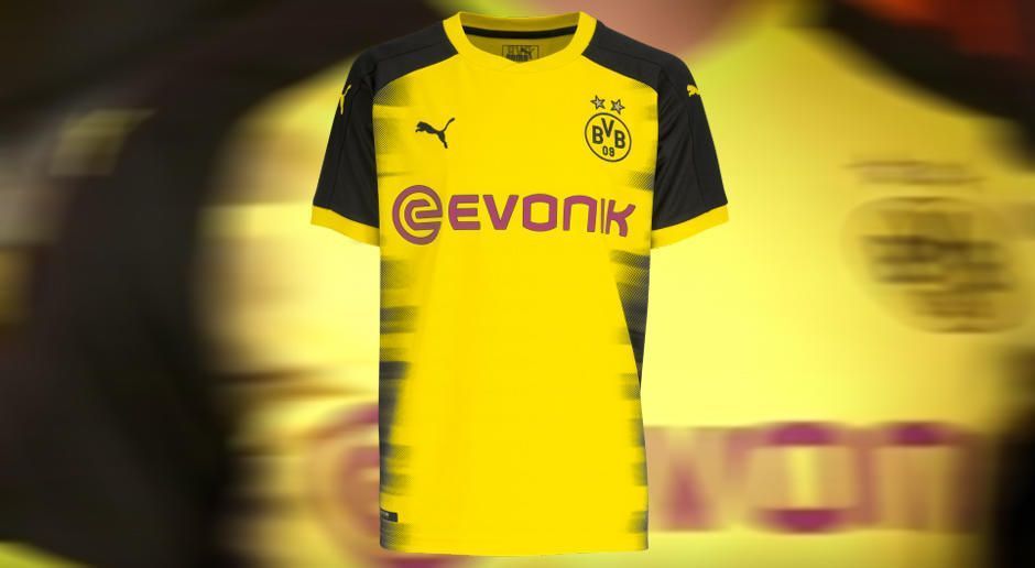 
                <strong>Borussia Dortmund</strong><br>
                "Des Königs klasse Kleider" betitelt der BVB sein neues Champions-League-Trikot. In einem Video stellt der Verein das neue Jersey in den sozialen Netzwerken vor. Im Gegensatz zum Bundesliga-Heimtrikot sind die Querstreifen-Ansätze kürzer und die Ärmel ganz in schwarz gehalten.
              