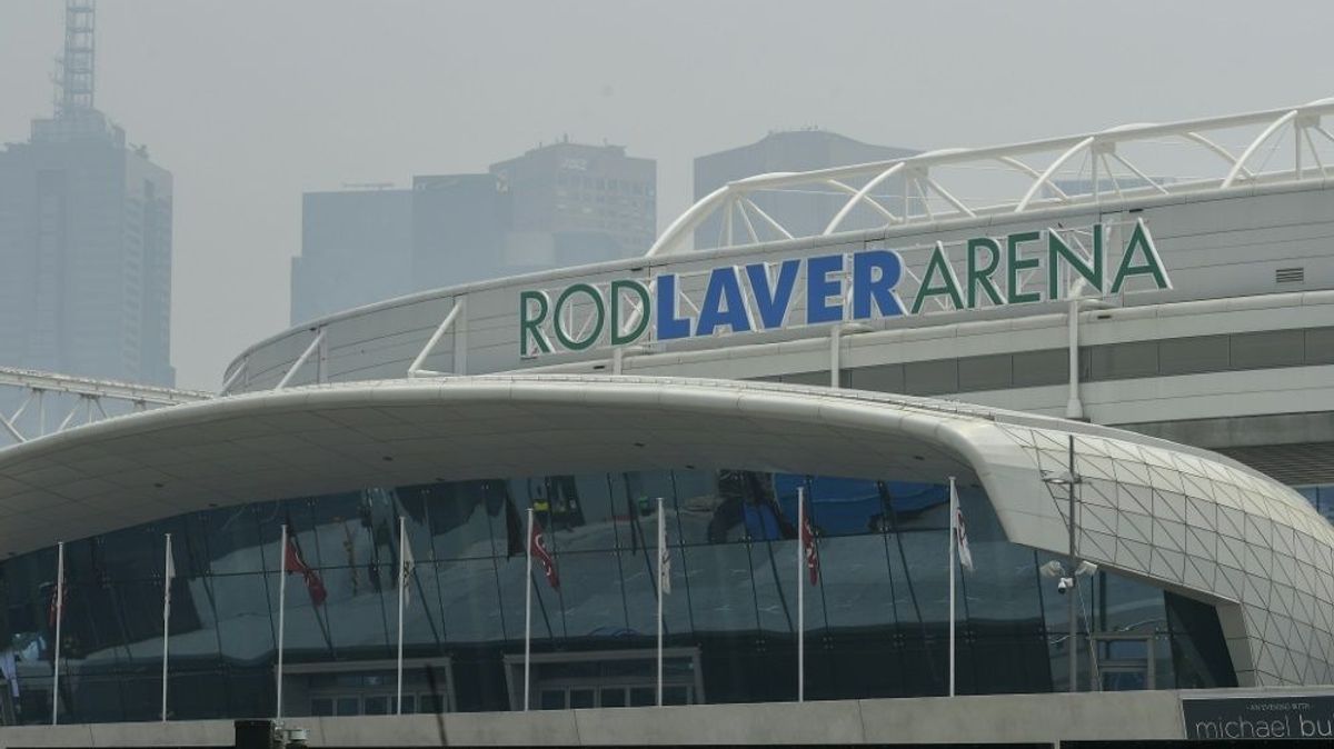 Luftverschmutzung bei Australian Open