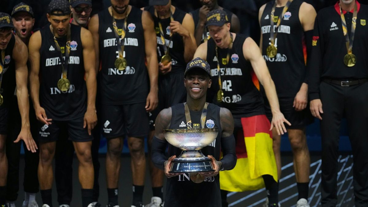 Schröder und das deutsche Team