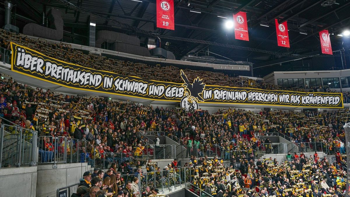 Die Krefelder Fans hatten mehr Spaß am Rekord