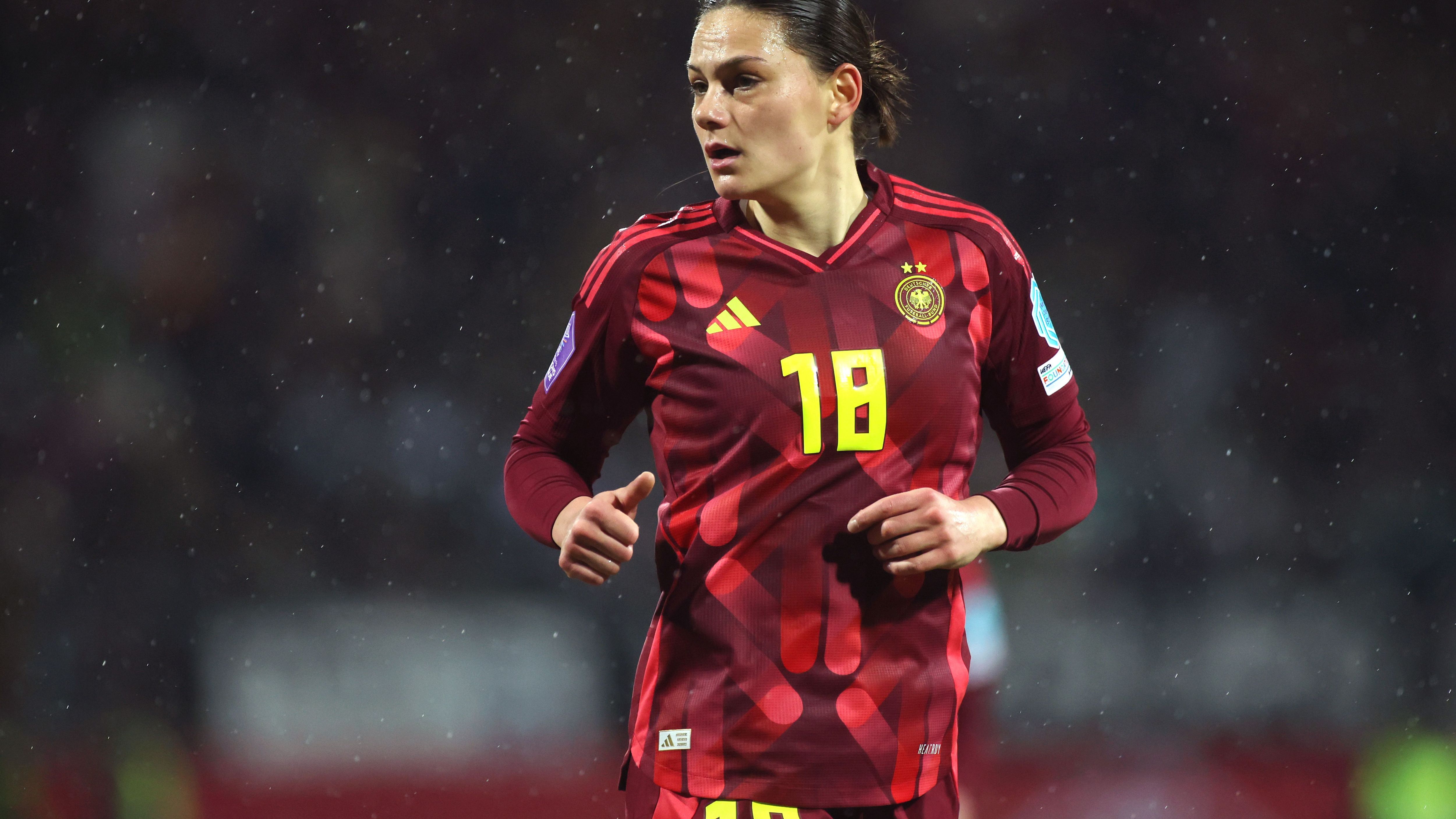 <strong>Giovanna Hoffmann</strong><br>Position: Angriff<br>Verein: RB Leipzig<br>Länderspiele: 7