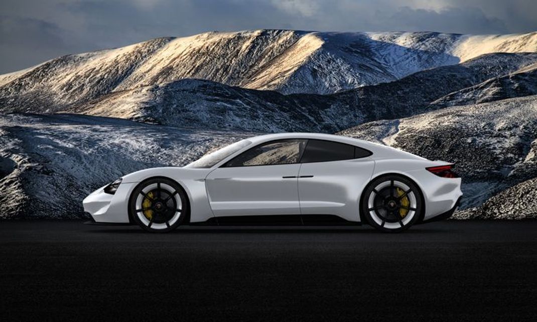 Elektroauto-Flotte von Porsche im Überblick