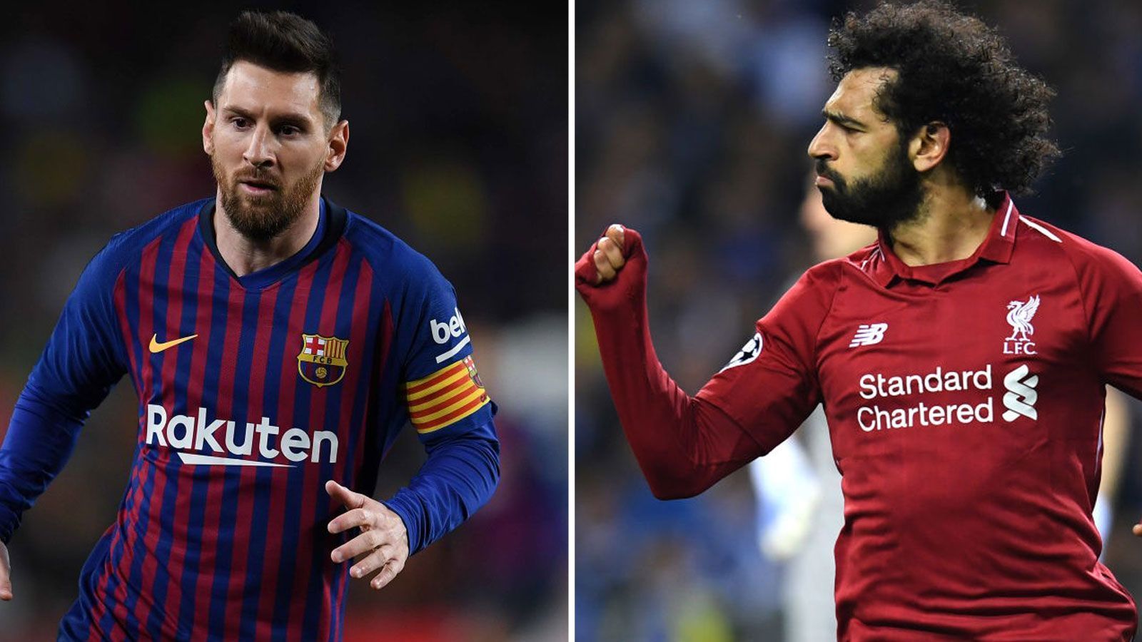 
                <strong>Rechter Flügelspieler: Lionel Messi vs. Mohamed Salah</strong><br>
                Die beiden Superstars spielen auf der gleichen Position und treffen damit hier direkt aufeinander. Barca-Kapitän Lionel Messi (l.) hat auch in dieser CL-Saison wieder unterstrichen, dass er zurecht bei so ziemlich jeder Umfrage zum besten Kicker der Historie als Kandidaten gehandelt wird. Mohamed Salah hat den FC Liverpool derweil mit einem Torriecher auf ein neues Level gehoben. Wenn der Ägypter am Ball ist, stehen die Verteidiger meistens schon auf verlorenem Posten. Pech: An "La Pulga" reicht der "Egyptian King" nicht heran. Zwischenstand: Damit setzt sich Barca auf 7:2 ab
              