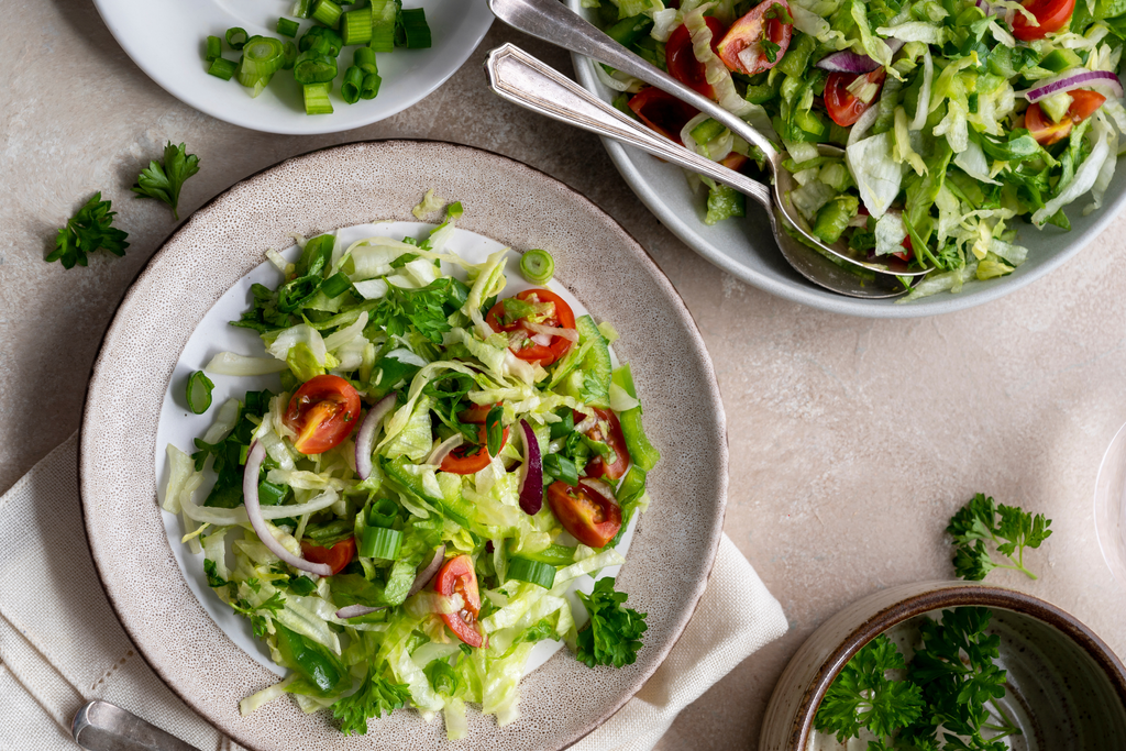 Leckeren Weißkohl und Konfetti Salat: Das leckere Rezept