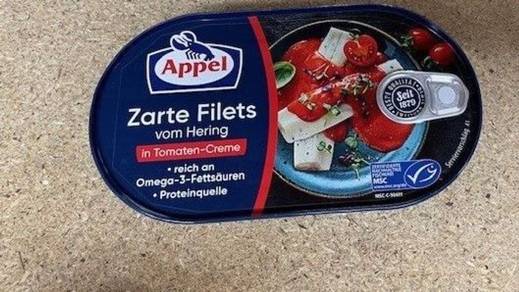 Die Maris Food GmbH startet einen Rückruf für ihr Produkt "Zarte Filets vom Hering Tomate Burgunder Art".