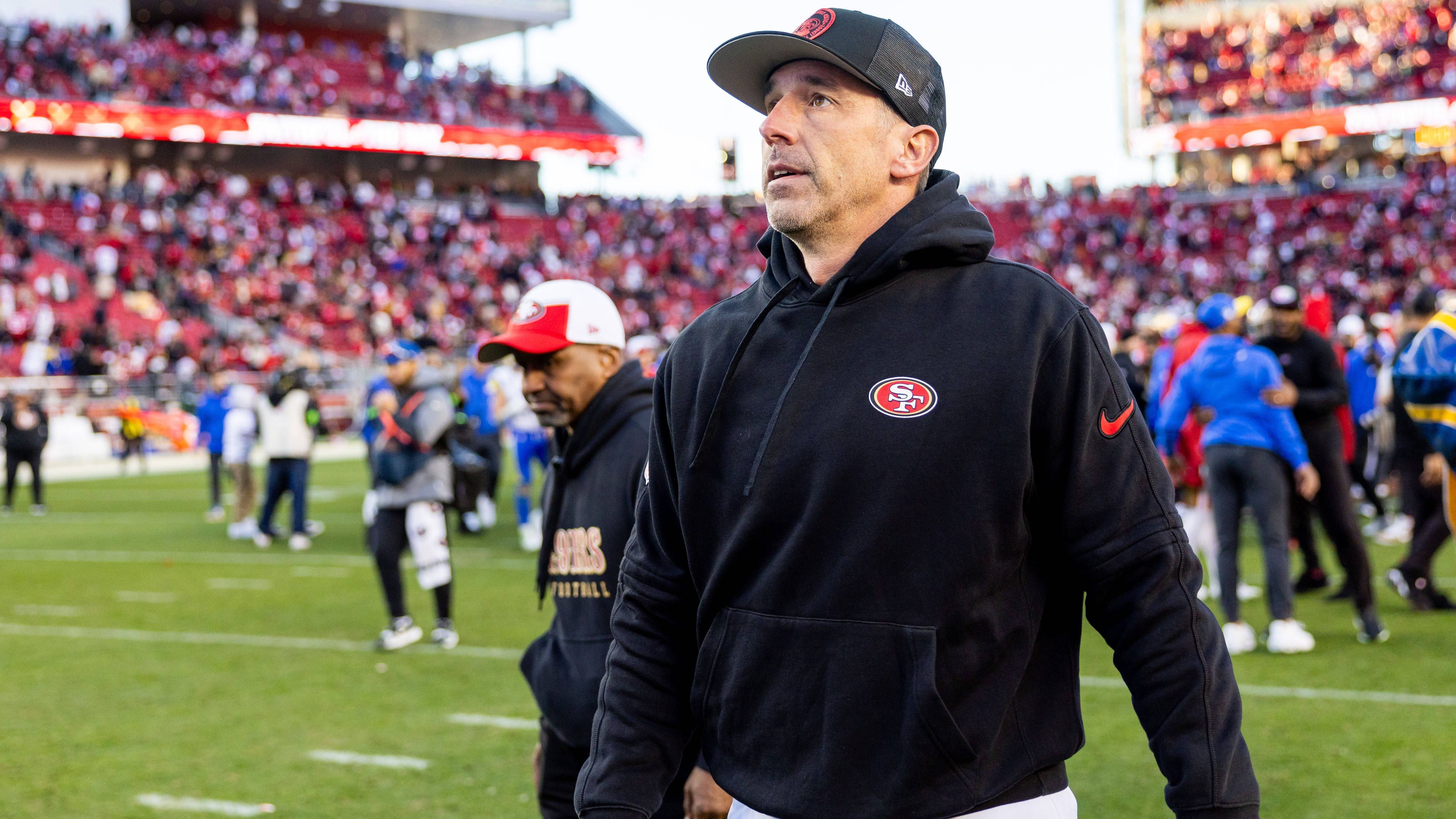 <strong>Platz 14: Kyle Shanahan (San Francisco 49ers)</strong><br>- Siege: 64<br>- Niederlagen: 51<br>- Siegquote: 56 Prozent