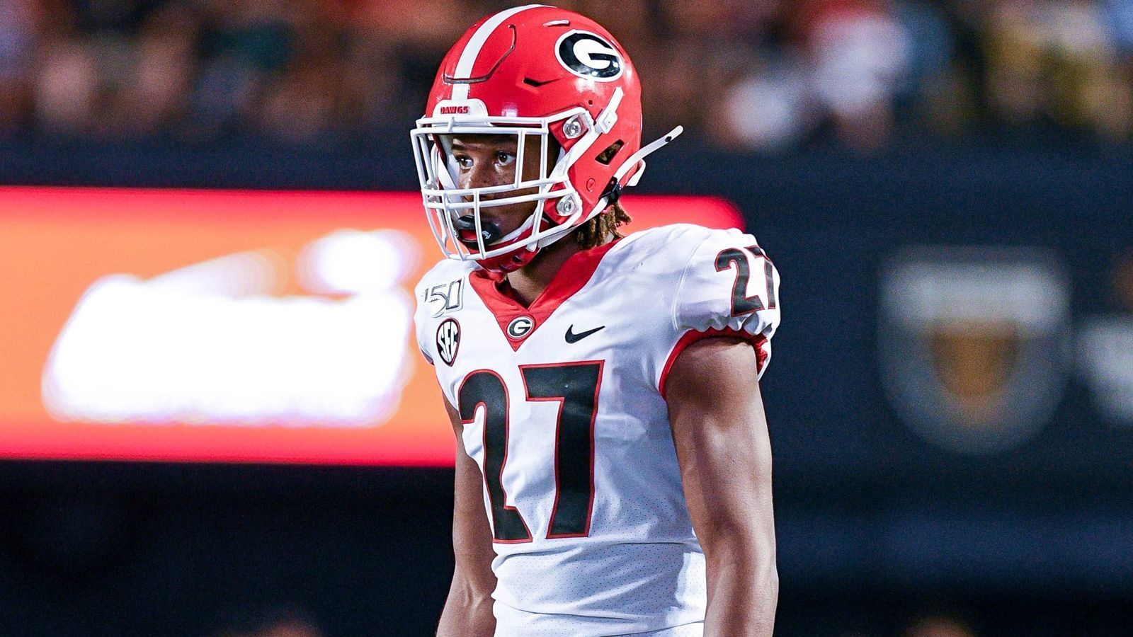 
                <strong>Pick 28: New Orleans Saints - Eric Stokes</strong><br>
                &#x2022; Cornerback -<br>&#x2022; Georgia<br>
              