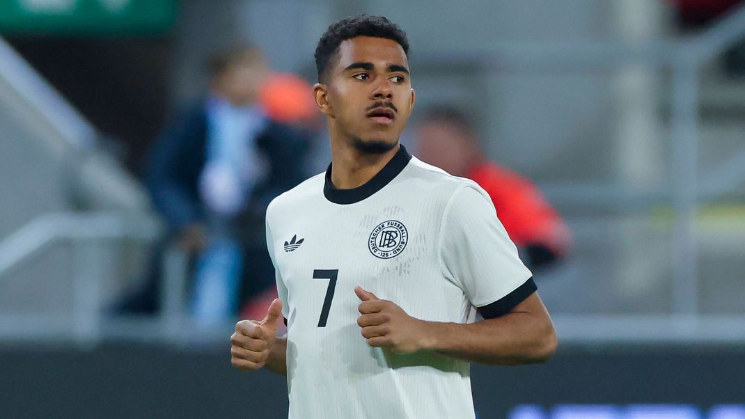 Ansgar Knauff will mit der U21 Vollgas geben.