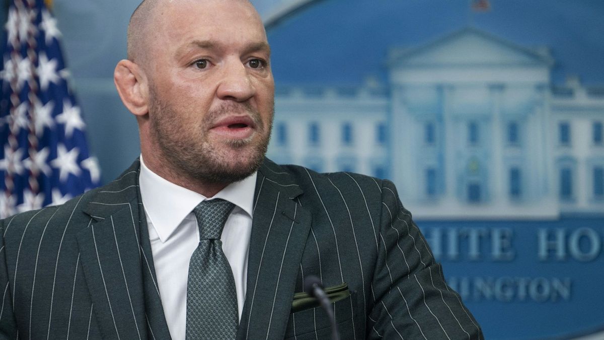McGregor bei einem Besuch im Weißen Haus im März