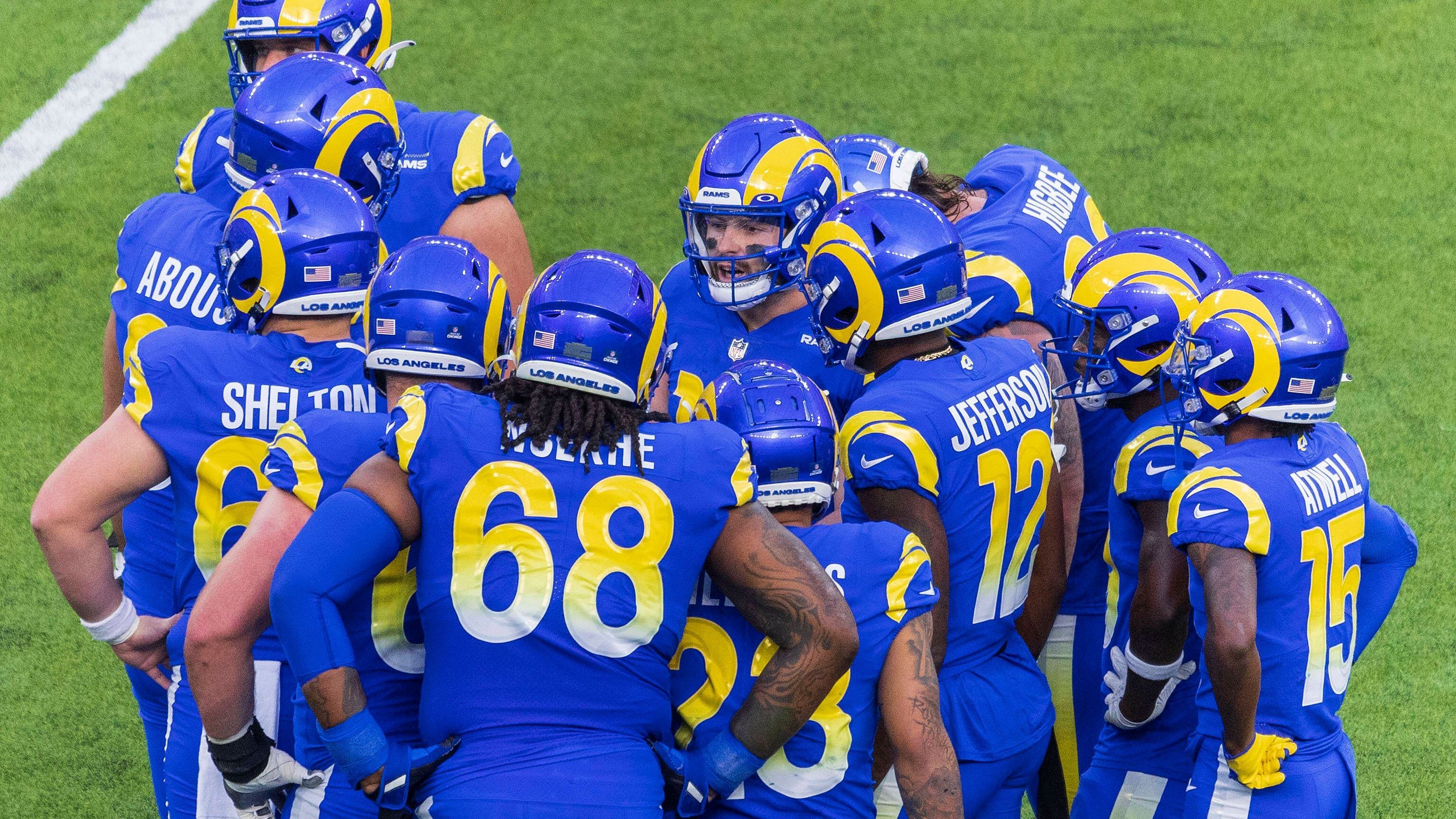 <b>Los Angeles Rams</b><br>Record am Ende der Saison: 10-7