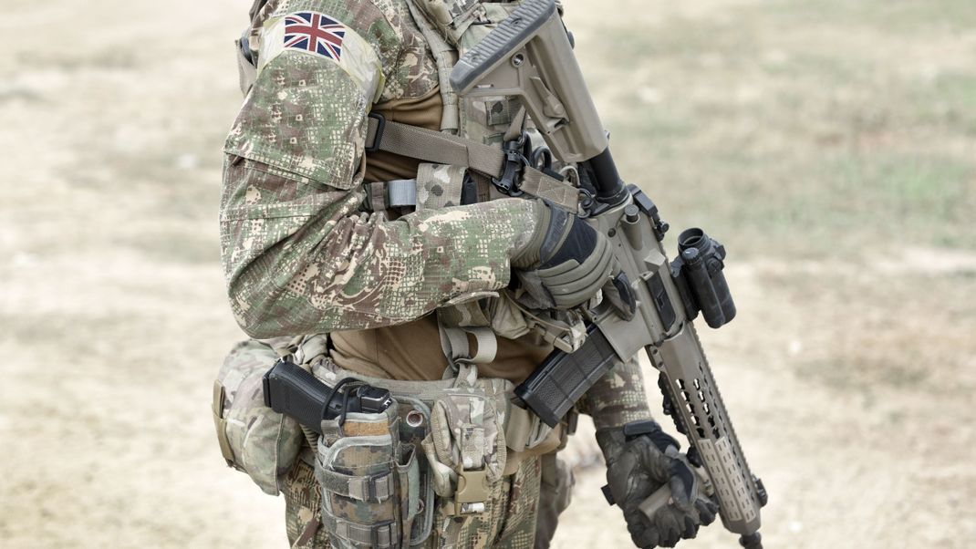 Großbritannien, Soldat