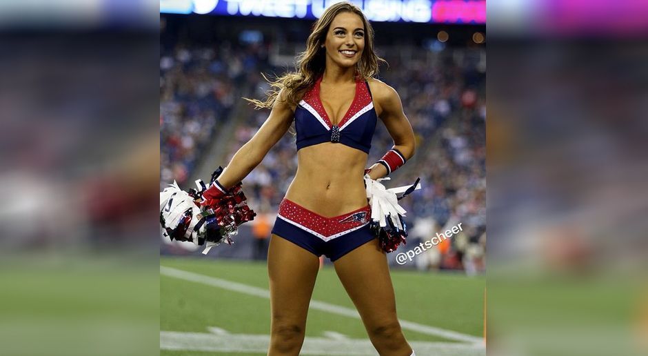 
                <strong>Patriots-Cheerleader</strong><br>
                Nun natürlich auch fünf Bilder von den Cheerleadern der New England Patriots. Die Mädels sind eines Super-Bowl-Siegers absolut würdig.
              