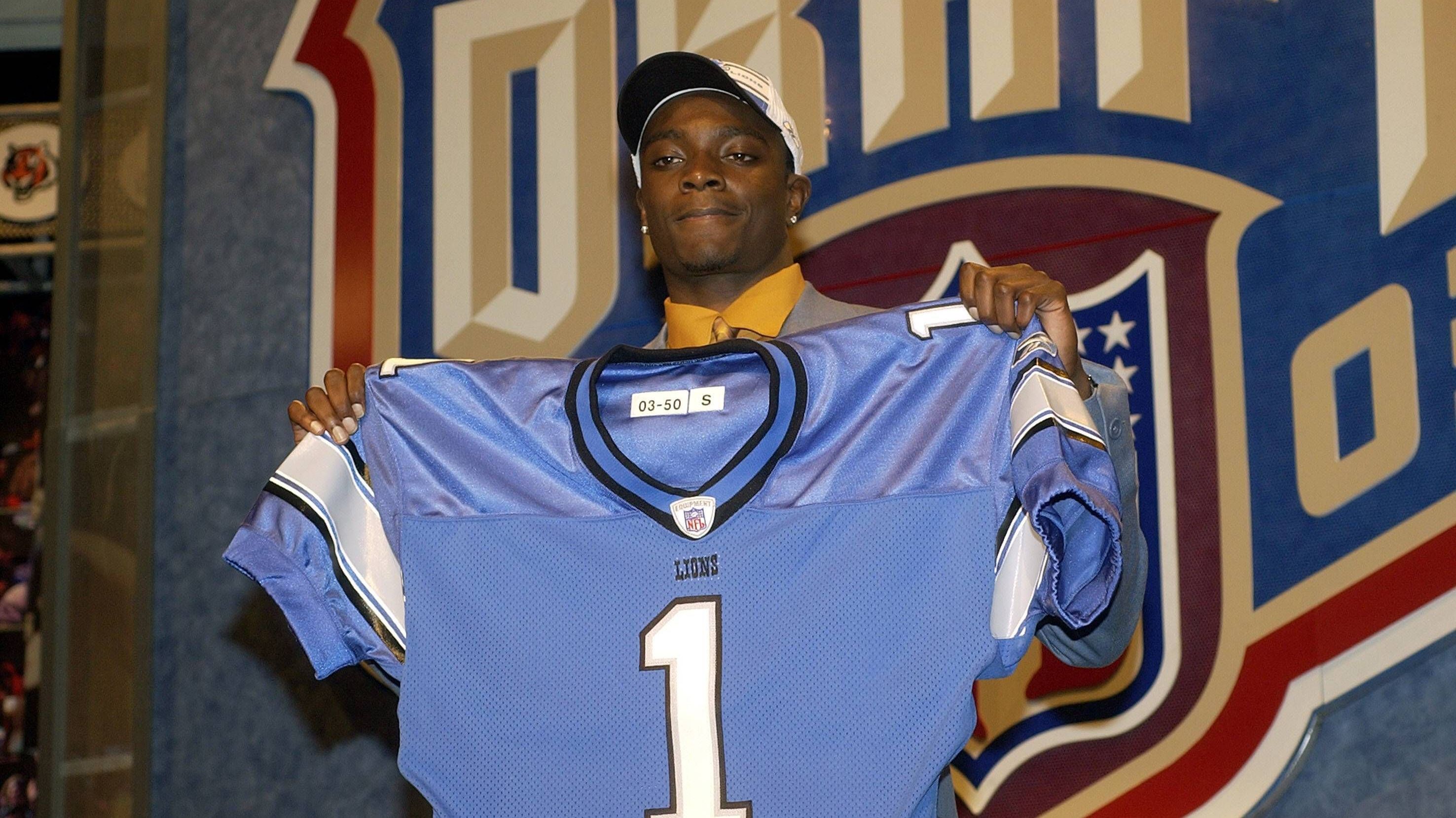 <strong>4. Charles Rogers, WR, 2003 (Detroit Lions) - Nr. 2 Overall</strong><br>Verletzungen und außerhalb des Spielfeldes liegende Probleme beendeten seine Karriere früh.