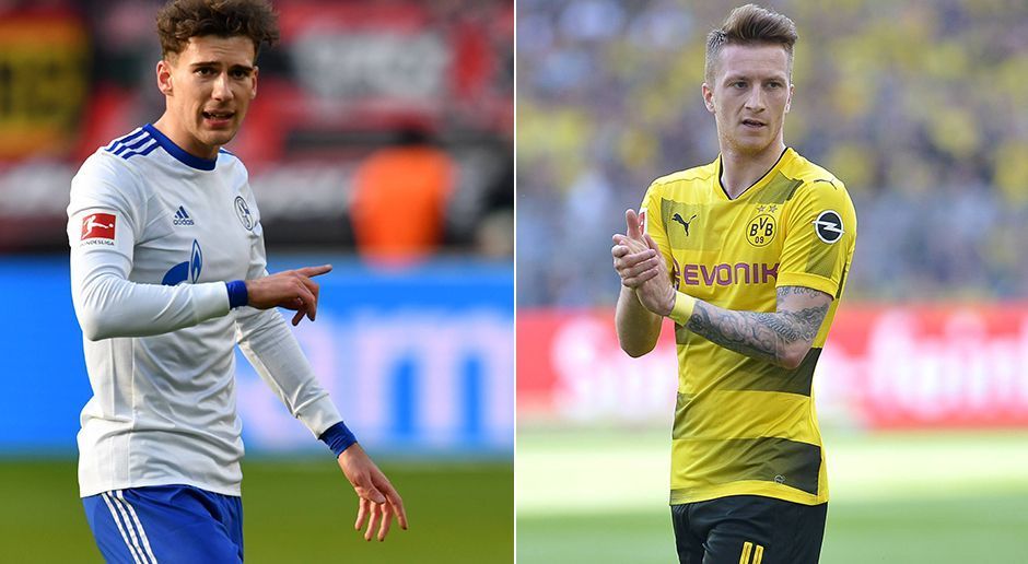 
                <strong>Zentrales Mittelfeld: Leon Goretzka vs. Marco Reus</strong><br>
                Die deutschen Nationalspieler treten in unserem Head-To-Head gegeneinander an, obwohl Marco Reus eine etwas offensivere Position bekleidet, als sein Schalker Kollege. In Sachen Torschüssen (34), Toren (4) und Torvorlagen (3) hat Leon Goretzka die Nase vorn - Reus hat allerdings auch wesentlich weniger Einsatzminuten. Spielt er jedoch, macht er sich enorm bezahlt: Drei Tore in sechs Spielen, eine Passquote von 85 Prozent und seine Fähigkeiten als Kapitän machen ihn für sein Team mindestens genauso wichtig wie Goretzka für Schalke ist. Punkt für beide. 6:5. 
              