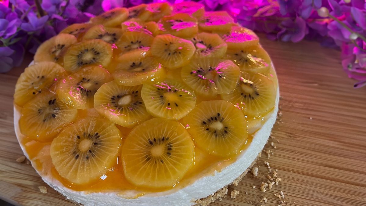Kiwi-Skyr-Kuchen