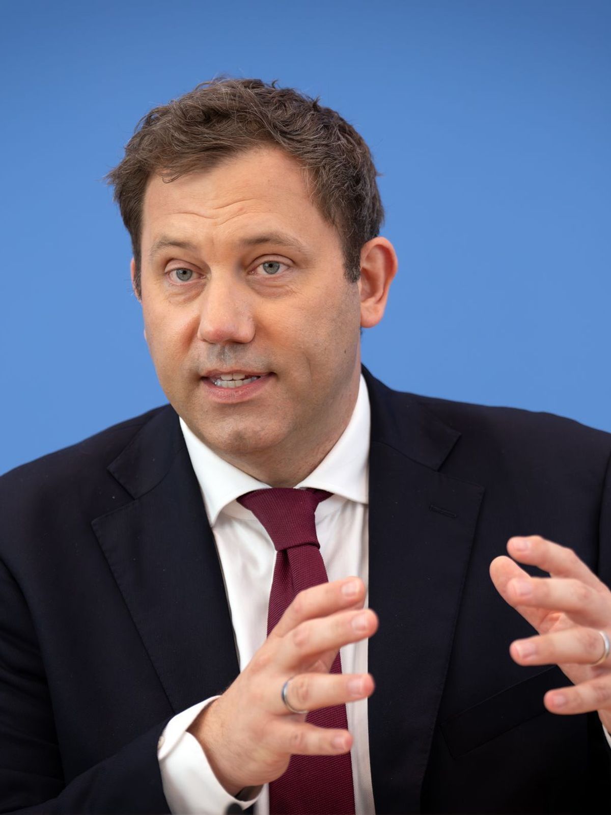 Pressekonferenz Bundesfinanzminister Klingbeil