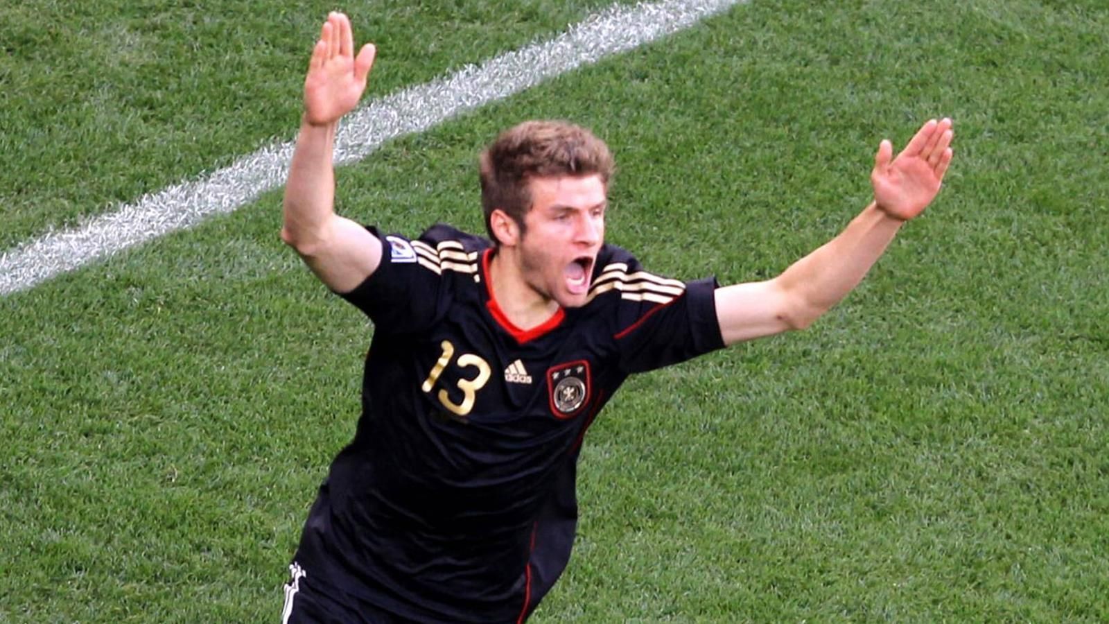 
                <strong>Thomas Müller (Deutschland)</strong><br>
                WM 2010 in Südafrika
              