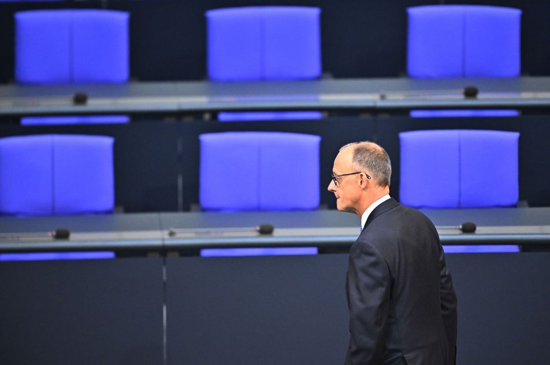 Friedrich Merz (CDU) hatte sich den ersten Durchgang der Kanzlerwahl anders vorgestellt.