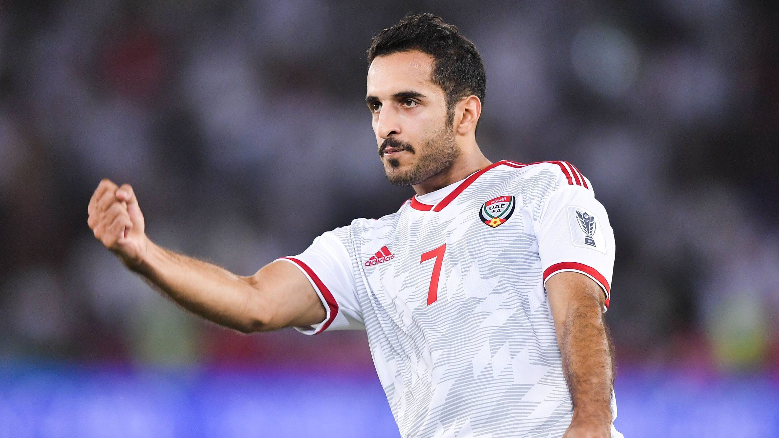 
                <strong>Platz 7: Ali Mabkhout (Vereinigte Arabische Emirate)</strong><br>
                Nationalmannschaft: 2009 - noch aktivLänderspiele: 93 Länderspiel-Tore: 76 (Stand: 2. September 2021)
              