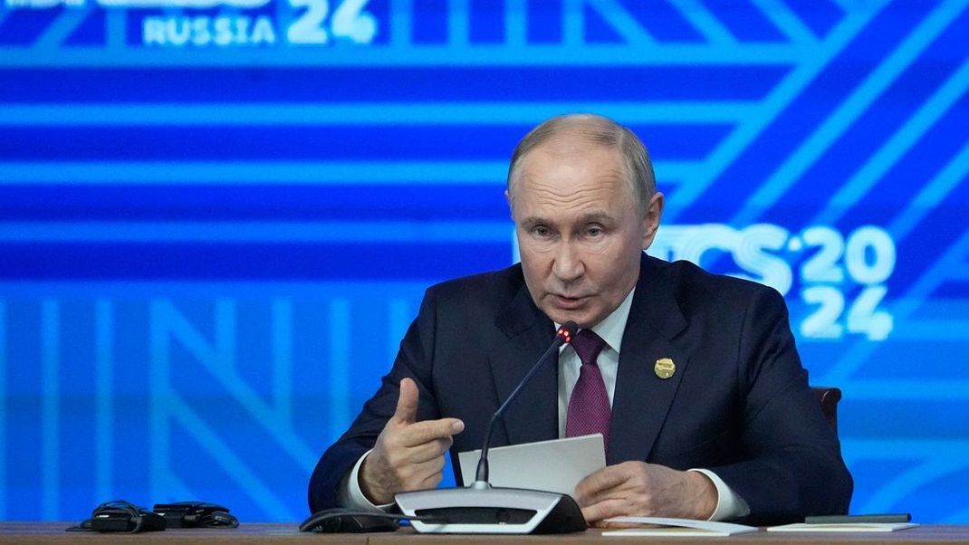 Putin nutzt den BRICS-Gipfel zur Selbstinszenierung.