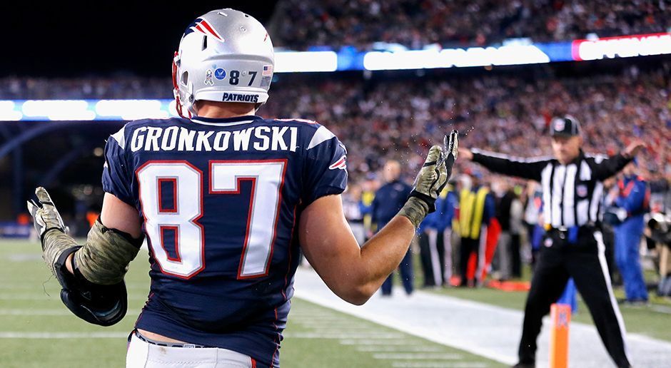 
                <strong>Rob Gronkowski (New England Patriots)</strong><br>
                Mit gerade einmal 28 Jahren hat Rob Gronkowski bereits zwei Mal den Super Bowl gewonnen und 68 Touchdowns erzielt. Macht er in diesem Tempo weiter, dürfte das Red-Zone-Monster wohl ohne Probleme in der Hall of Fame landen. 
              