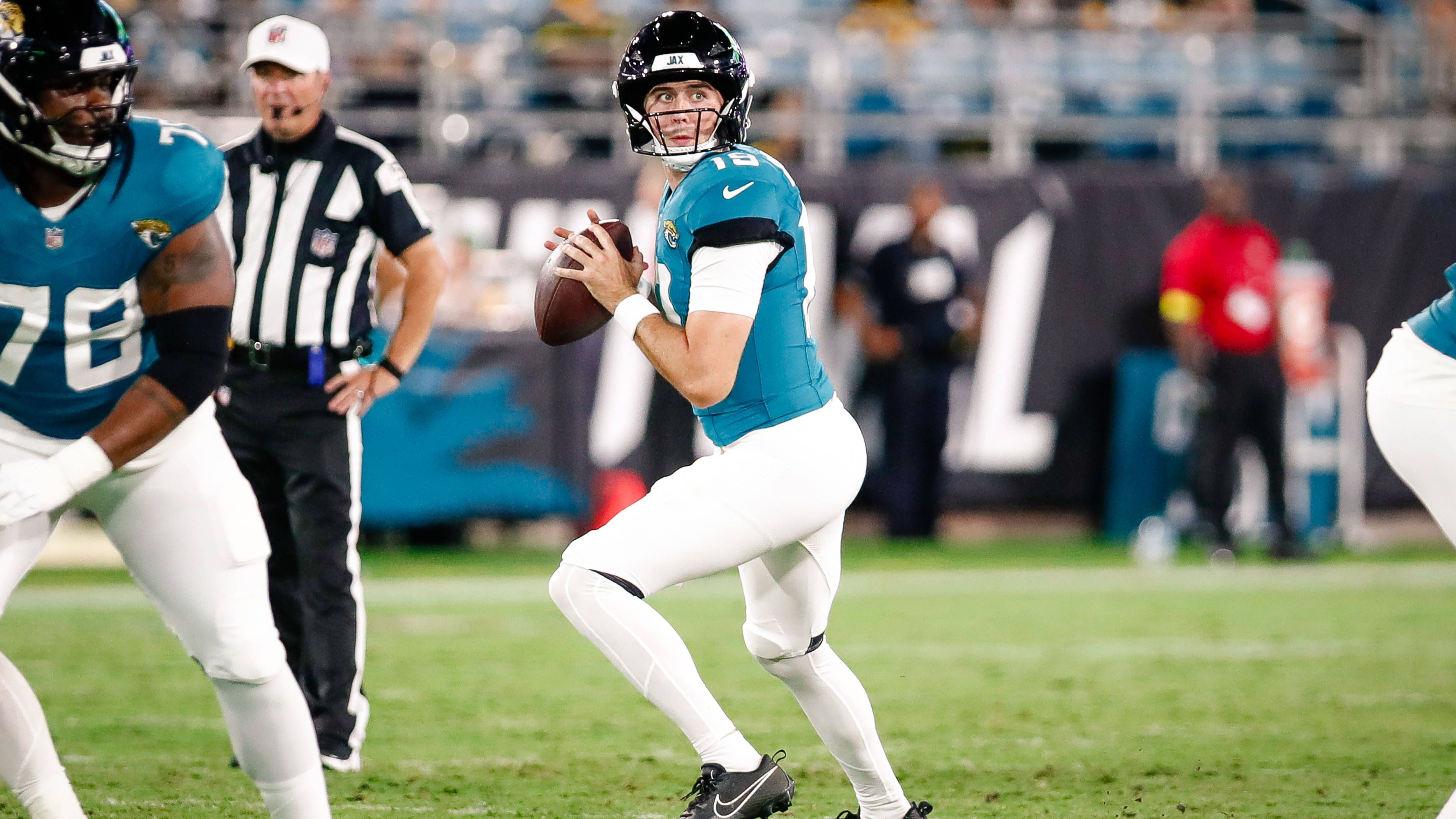 <strong>Seth Henigan (Jacksonville Jaguars)</strong><br>Auch der nächste ungedraftete Quarterback nutzte seine Chance: 11/14 Pässe für 78 Yards sowie ein Rush über 2 Yards – eine grundsolide Vorstellung.