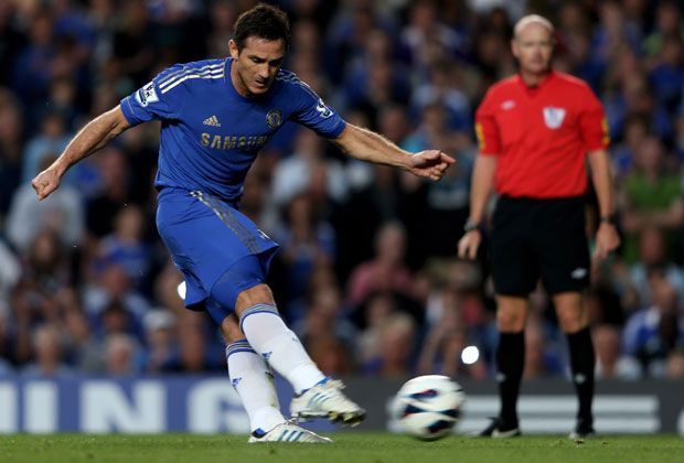 
                <strong>FC Chelsea: Frank Lampard (208 Tore)</strong><br>
                Der wohl torgefährlichste Mittelfeldspieler seiner Generation erzielte für die "Blues" das ein oder andere wichtige Tor. Mittlerweile hat Frank Lampard seine Karriere beendet.
              