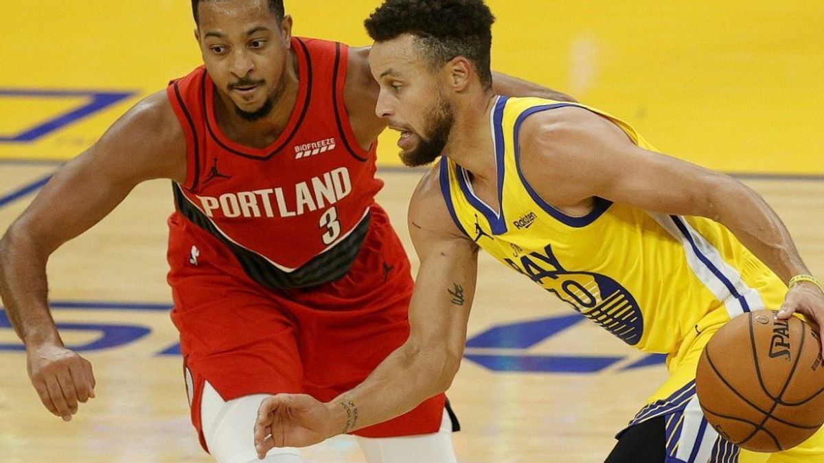 Steph Curry führt die Warriors mit 62 Punkten zum Sieg