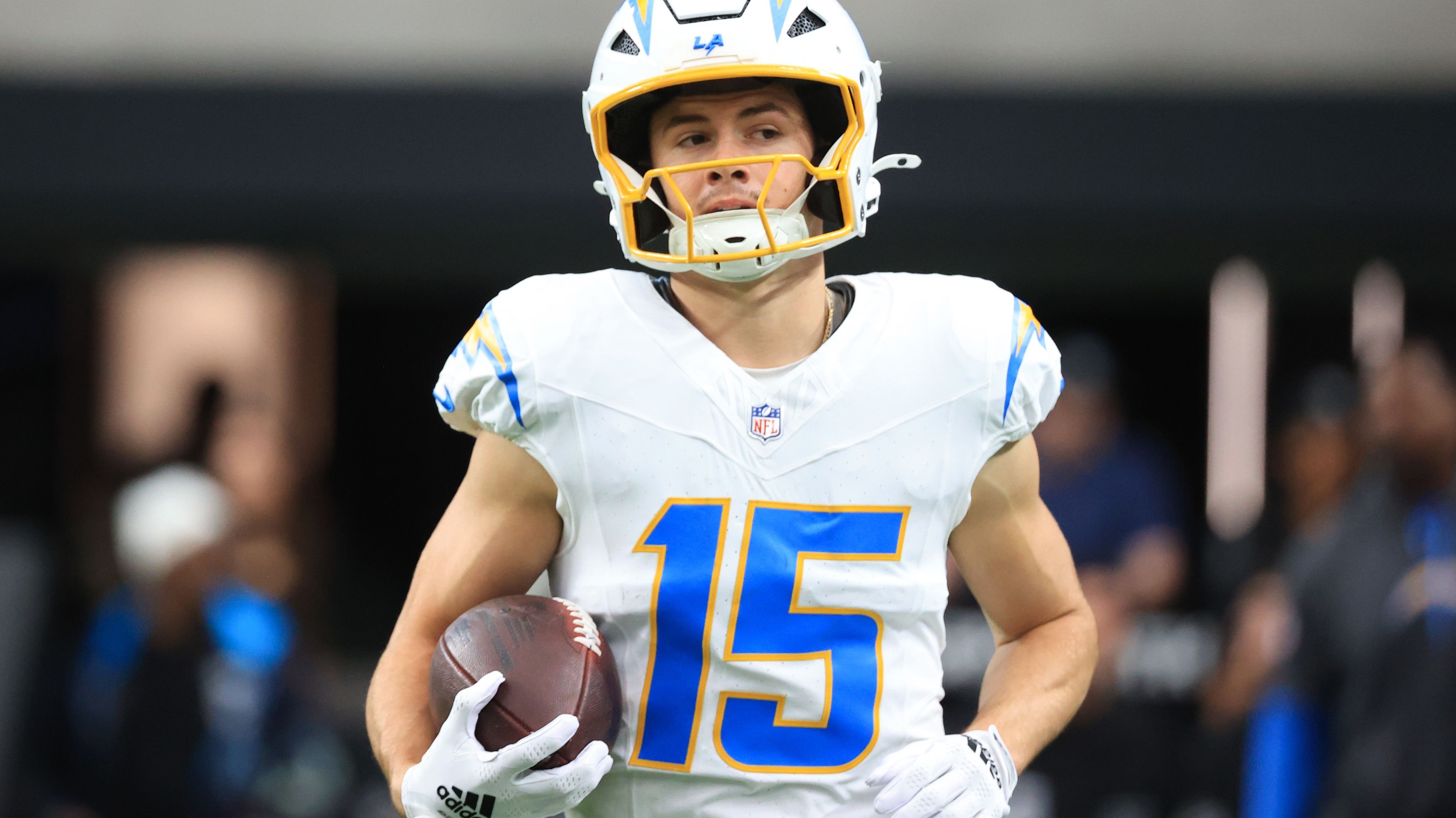 <strong>Los Angeles Chargers: Ladd McConkey</strong><br>Noch ein bärenstarker Rookie-Receiver: Der Zweitrunden-Pick fing 82 Pässe für 1.149 Yards und sieben Touchdowns und stellte damit den Chargers-Rookie-Rekord für Receptions und Yards auf.