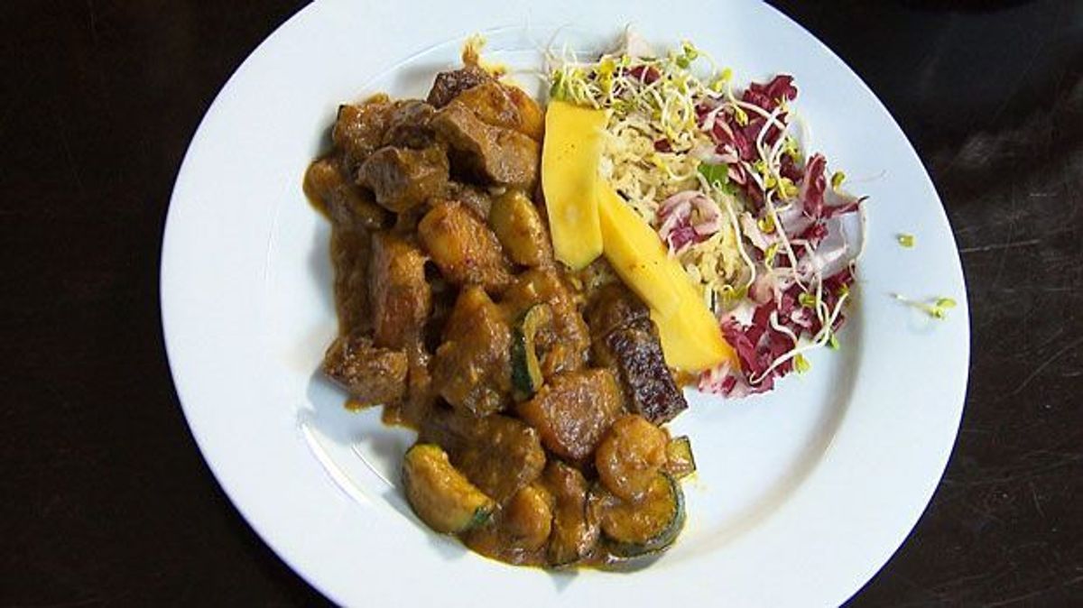 Lamm-Kartoffel-Curry