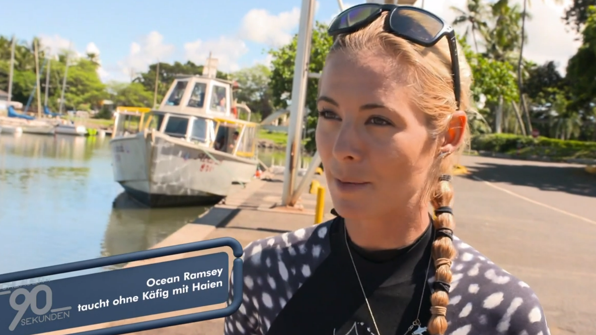 Ocean Ramsey: Meeresbiologin und Haiflüsterin