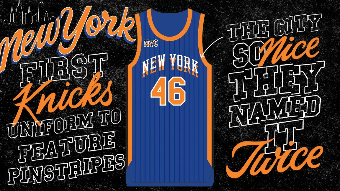 <strong>New York Knicks: Ode To 90s and 2000s</strong><br>Das City-Trikot der New Yorker Franchise ist durch eine Zusammenarbeit mit dem Label "Kith" entstanden. Es soll an die 90er und 2000er angelehnt sein, und so die Vergangenheit mit der Gegenwart vereinen.&nbsp;
