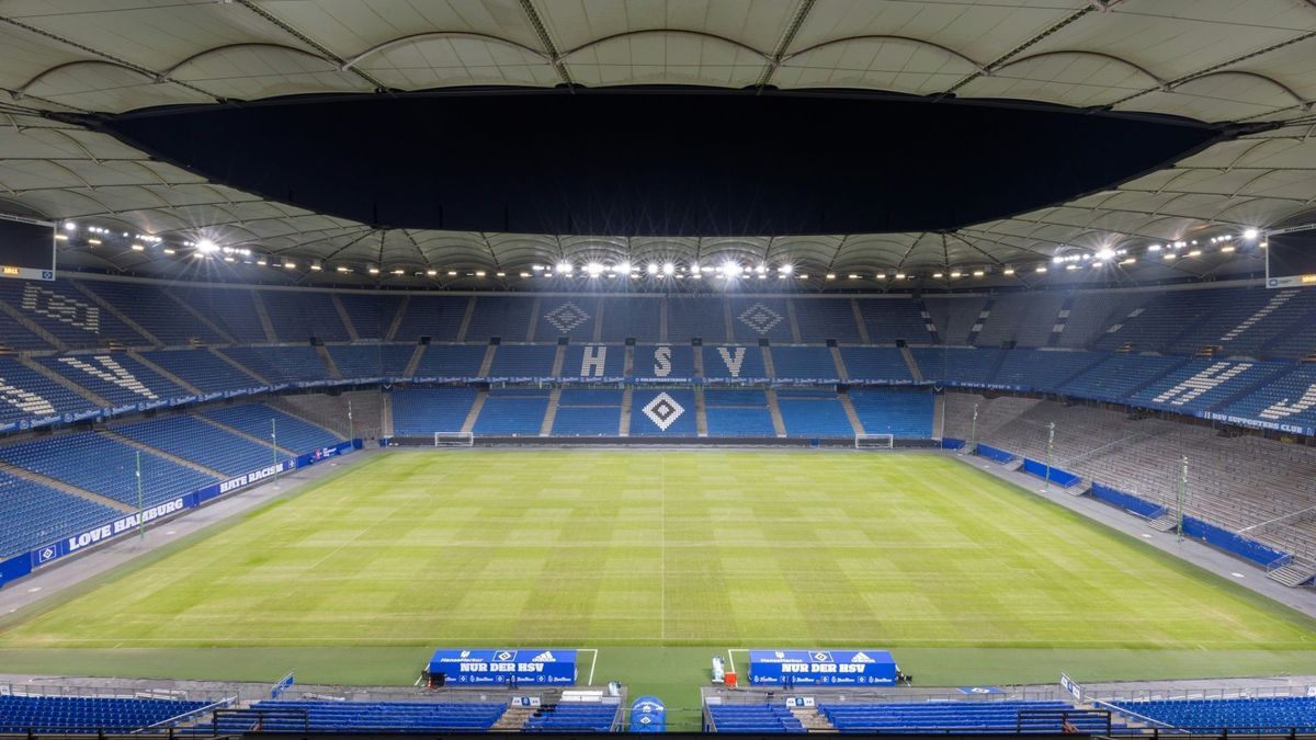 Das Hamburger Volksparkstadion