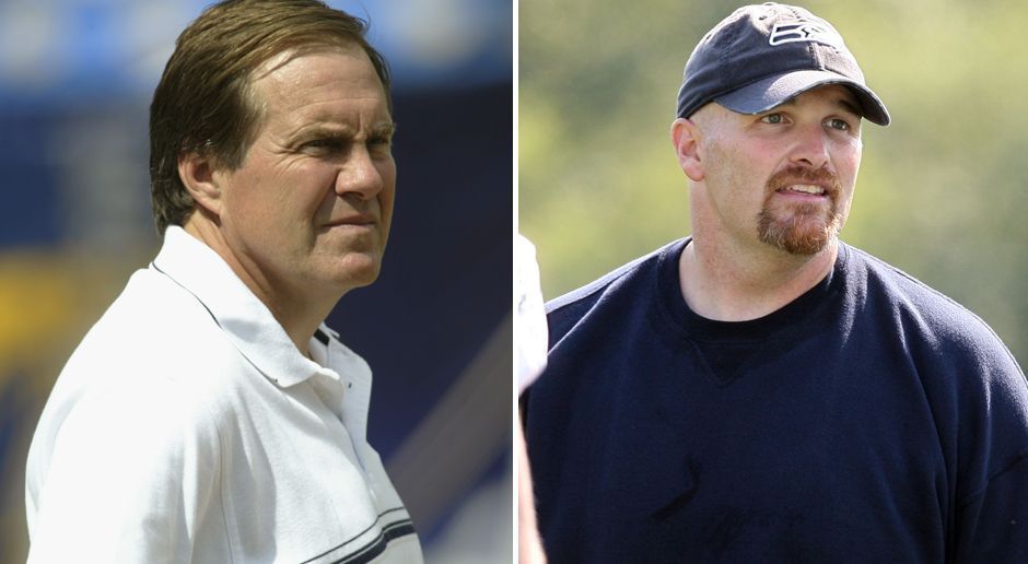 
                <strong>2. Fakt: Zwei Super-Bowl-Sieger an der Seitenlinie</strong><br>
                Beide Head Coaches haben in ihrer NFL-Karriere bereits im Super Bowl triumphiert. Bei Bill Belichick (li.) von den "Pats" sind die vier Titel mit der Franchise aus Foxborough ohnehin jedem im Gedächtnis, doch der 64-Jährige gewann schon als Defensive Coordinator der New York Giants zwei Championship-Ringe - in den Spielzeiten 1986 und 1990. Falcons-Head-Coach Dan Quinn feierte seinen größten Erfolg ebenfalls als Defensive Coordinator: beim Super Bowl XLVIII mit den Seattle Seahawks.
              