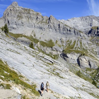 Zwei deutsche Bergsteigerinnen im Wallis abgestürzt (Archivbild)