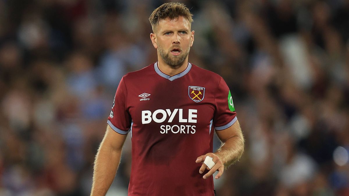 West Ham United v Chelsea Premier League 22 08 2025. West Ham United forward Niclas Füllkrug (11) during the Premier League match between West Ham United and Chelsea at the London Stadium, London, ...
