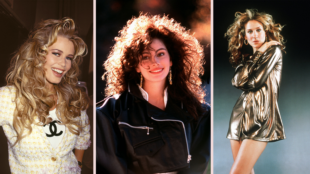 Ob Claudia Schiffer, Julia Roberts oder Sarah Jessica Parker: Die Volumenwelle brachte schon in den Achtziger- und Neunzigerjahren Bewegung und Schwung ins Haar!
