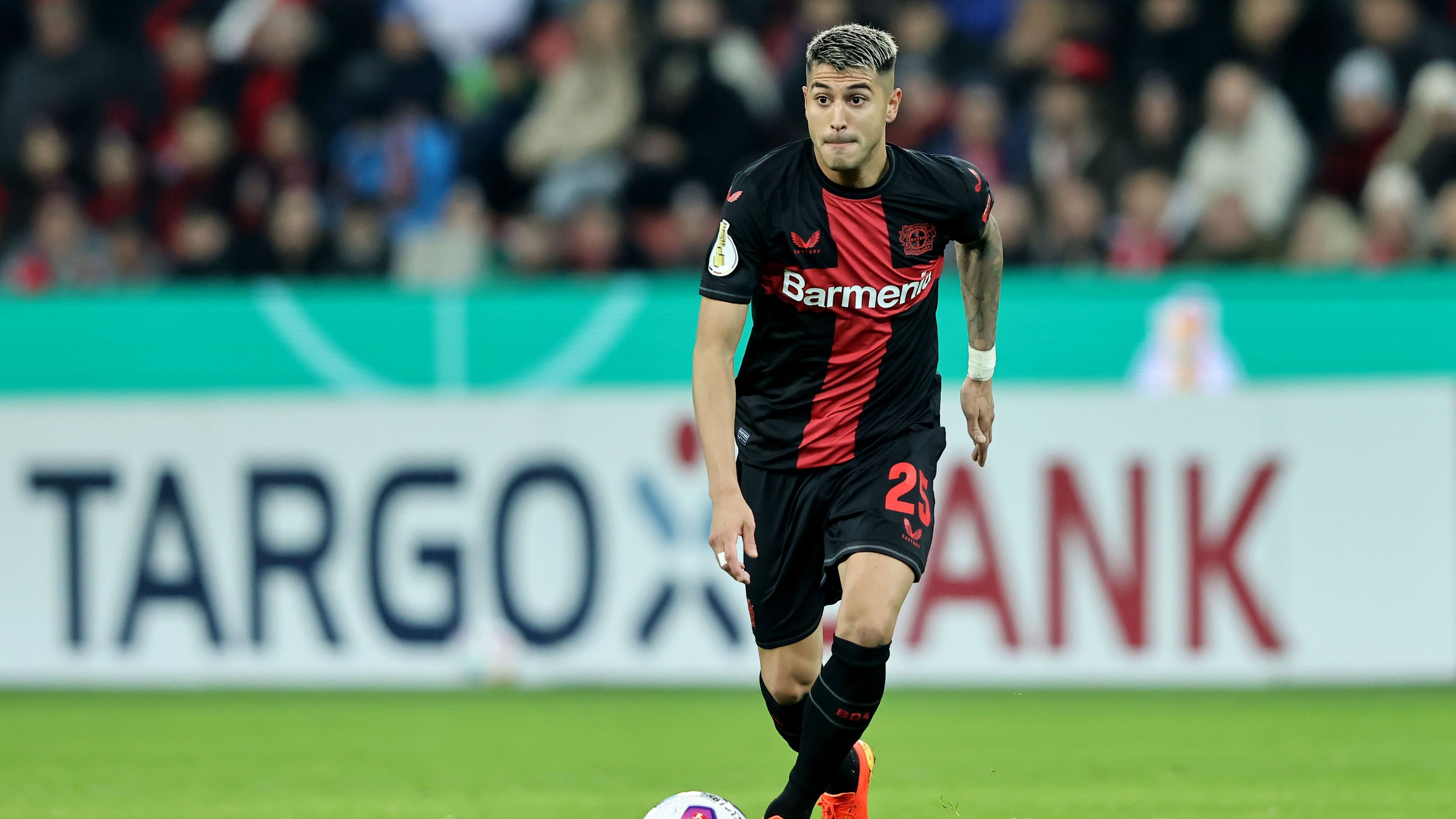 <strong>Platz 10 (geteilt): Exequiel Palacios - plus 5 Millionen Euro</strong><br>Klub: Bayer Leverkusen<br>Aktueller Marktwert: 45 Millionen Euro