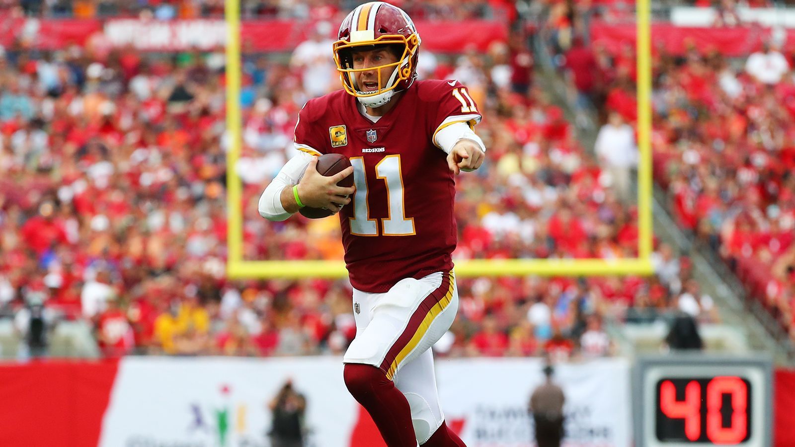 
                <strong>Washington Redskins (Alex Smith)</strong><br>
                21.875.000 Dollar für drei Quarterbacks
              