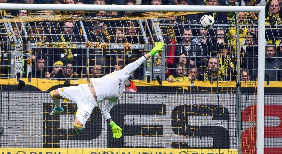 
                <strong>Roman Bürki (Borussia Dortmund)</strong><br>
                Der Schweizer ist beim zwischenzeitlichen 1:1 durch Fabian absolut chancenlos. Vorher pariert er riesig gegen Gacinovic. Passt bei Rebic' Steilpass auf Hrgota auf und erläuft die Kugel. ran-Note: 2
              