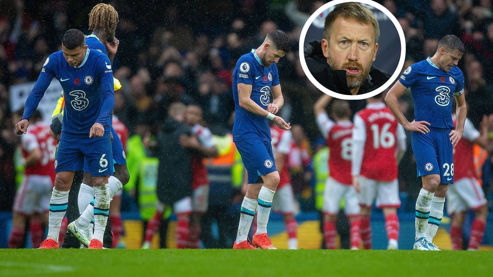 
                <strong>Blues in der Krise: Die Horrorzahlen des FC Chelsea</strong><br>
                Quo vadis, FC Chelsea? Das neue Jahr beginnt für die "Blues" so, wie das alte endete: Schrecklich! Vergeblich sucht man bei den Londonern nach einer Antwort auf das Abschneiden in den vergangenen Wochen. Auch die Personalie Graham Potter wird immer kritischer gesehen. War es wirklich der richtige Schritt, Thomas Tuchel aus heiterem Himmel zu entlassen und stattdessen auf den ehemaligen Brighton-Coach zu setzen? Im Champions-League-Achtelfinal-Hinspiel bei Borussia Dortmund (Mittwoch, 21 Uhr, im Liveticker auf ran.de) soll die Wende gelingen. Die bisherigen Statistiken dieser Saison machen dem FC Chelsea allerdings wenig Hoffnung. ran zeigt die Horrorzahlen der "Blues".
              