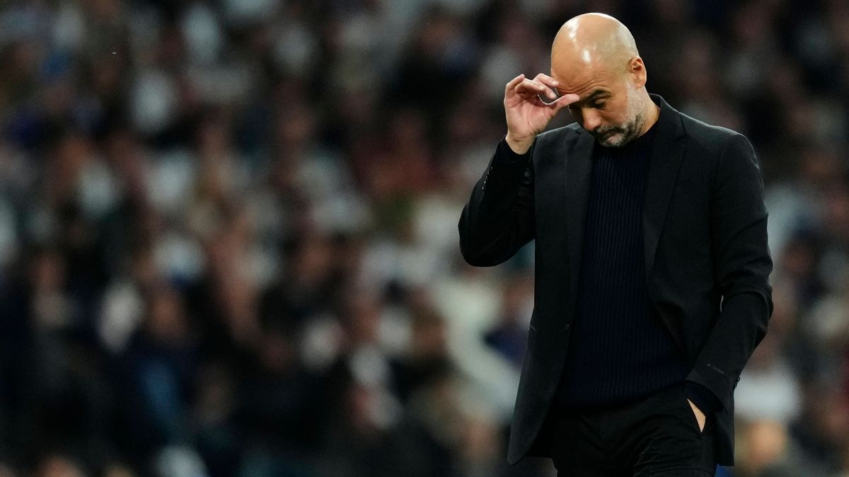 Real Madrid C.F. v Manchester City - UEFA Champions League 2024 25 League Knockout Play-off Second Leg Pep Guardiola head coach of Manchester City and Spain during the UEFA Champions League 2024 25...