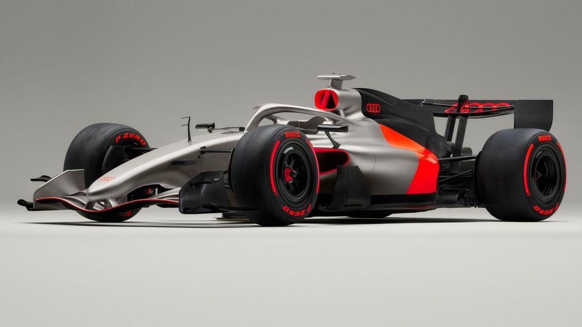 Mit diesen Farben wird Audi ab der Saison 2026 in der Formel 1 an den Start gehen