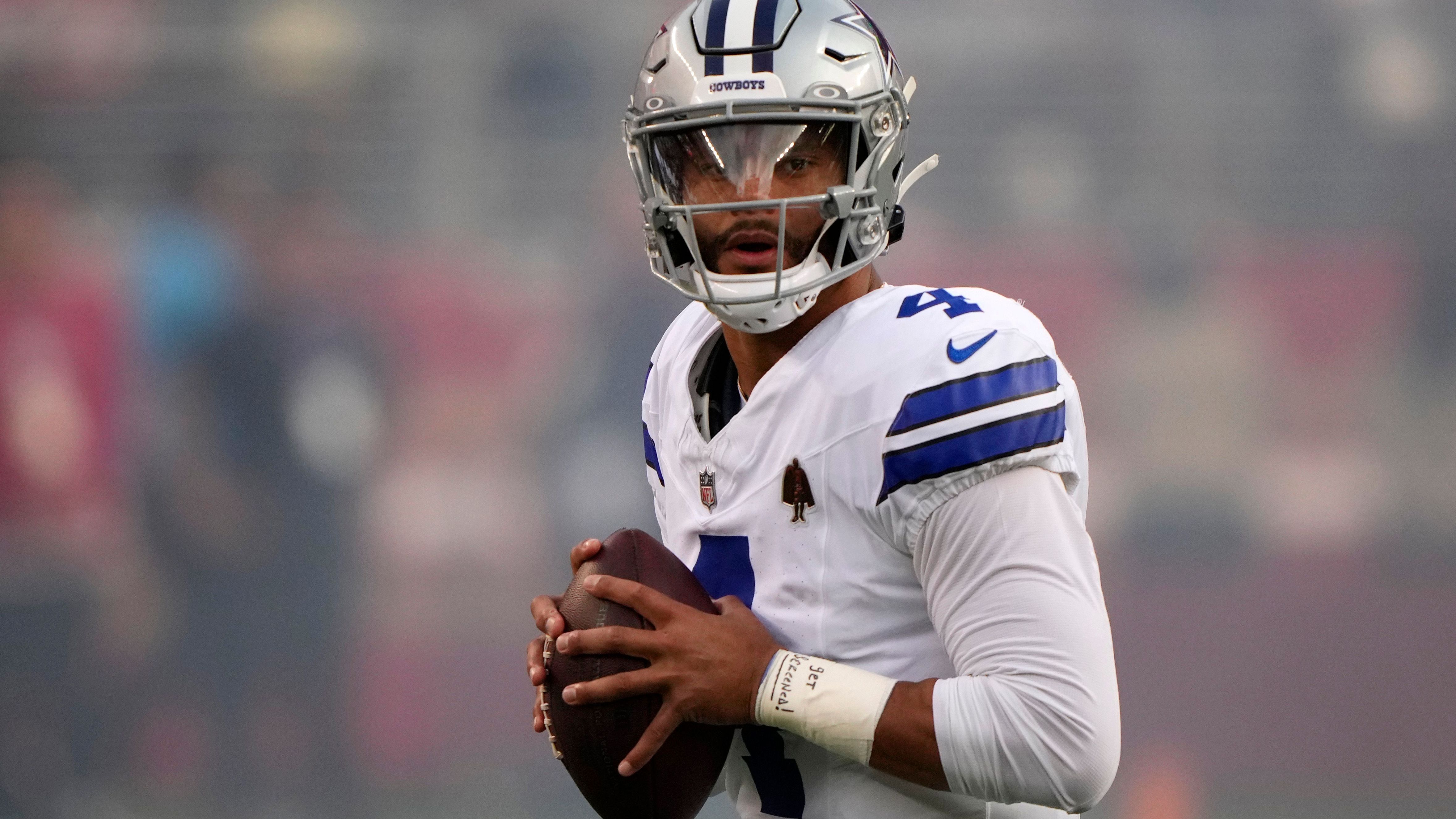 <strong>Dak Prescott (Dallas Cowboys)</strong><br>Spiele: 122<br>Touchdowns: 213<br>Interceptions: 82<br>TD/Int-Ratio: 2,6