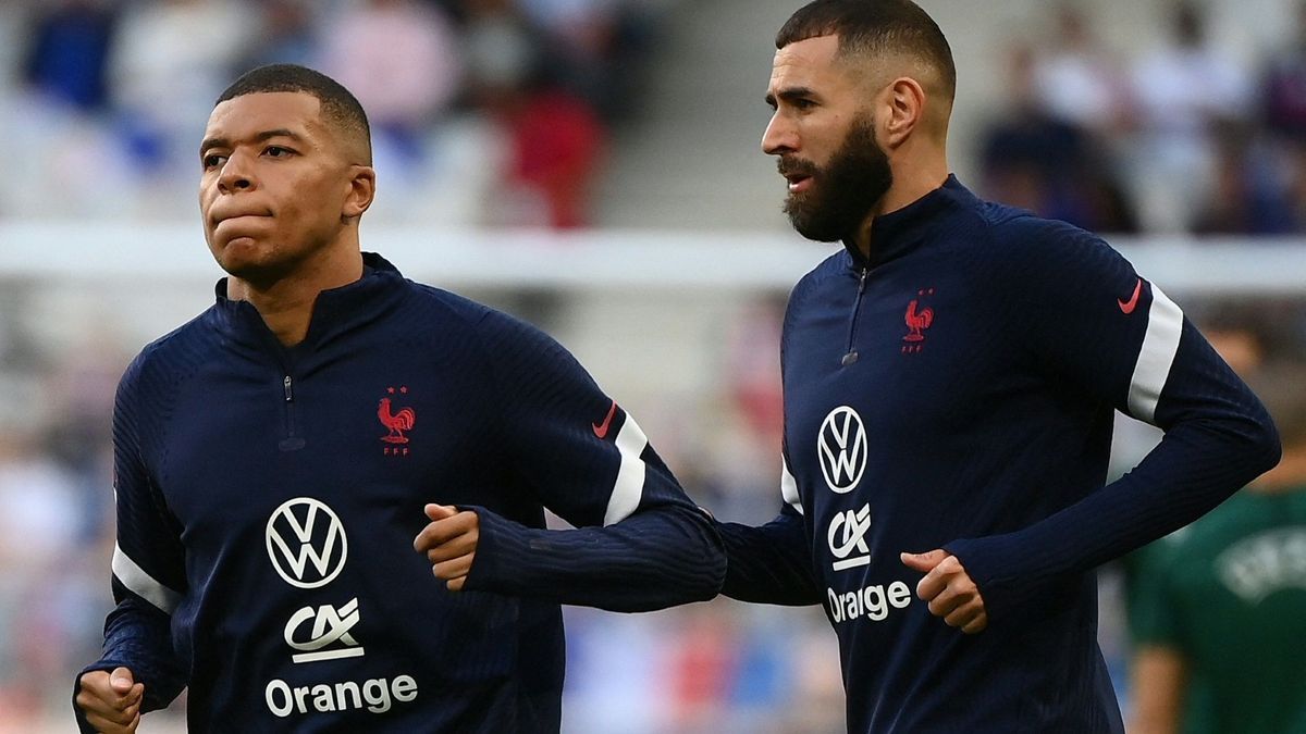 Spielten gemeinsam für Frankreich: Mbappe und Benzema